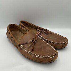 Polo‎ Ralph Lauren Wyndings Driving Loafer Leather Brown 12 D